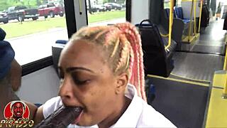 TheLastRealTop MsHoneyRoseAtl Public Bus Deep Suck Fest