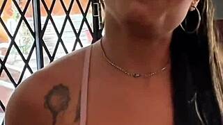 Whoa, Petite Latina Teen's Sloppy Deepthroat Rimjob POV Ends in Cum Gulp!