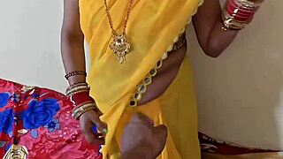 newlywed indian wife cums hard first time on wedding night