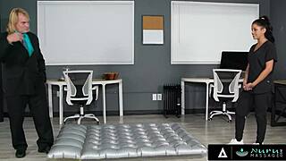 Nina White Jenna Foxx Lea Lexis Deliver Hottest Nuru Massage Creampie Compilation