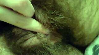 close up on tied clit turning purple from intense play