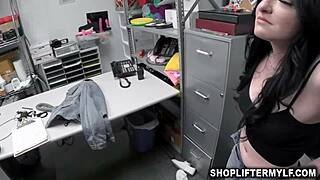 milf watches brunette pussy pounded hard