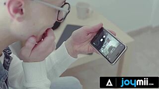 joymii maid ania kinski big tits cowgirl sex ends mouth cumshot fill