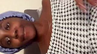 Alliyah Alecia Scotts tight pretty pussy teased in softcore solo worship