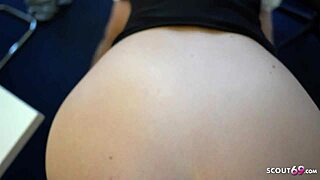 Teasing German Teacher's Secret Classroom Threesome Filmed