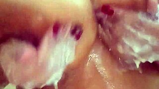 Quick Shower Tease Exposes BBW's Massive Tits and Huge Ass