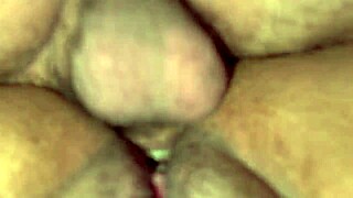 stepdad's huge thick cock pounds me doggy till i scream and cum hard