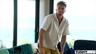 ready for dolly dyson's wild redhead double penetration orgasm?