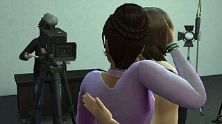 Shaundi Saint endures raw casting couch interview on plush sofa session