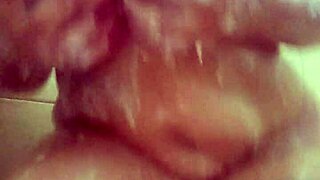 Quick Shower Tease Exposes BBW's Massive Tits and Huge Ass