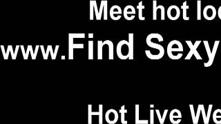 Shiny Purple PVC Panties Squeeze Tight Brunette Ass