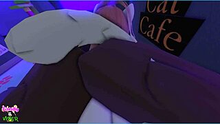 Viper takes candy and her demi-human lovers in wild passionate fucking frenzy