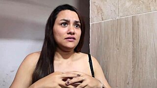 Pov Shower Fuck with Friend's Wife While She's Nearby