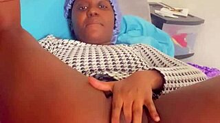 Alliyah Alecia Scotts tight pretty pussy teased in softcore solo worship