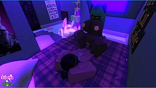 Viper takes candy and her demi-human lovers in wild passionate fucking frenzy