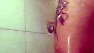 Quick Shower Tease Exposes BBW's Massive Tits and Huge Ass