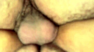 stepdad's huge thick cock pounds me doggy till i scream and cum hard