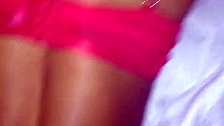 Sexy ebony ass bent over taking big black cock doggystyle pounding