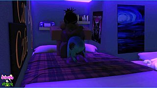 Viper takes candy and her demi-human lovers in wild passionate fucking frenzy