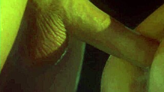 Blonde Milf Fucked Hard in Golden High Heels Takes Massive Cock Facial