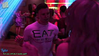 Soție și mamă vitregă se joacă interzis cu fundul într-un joc secret