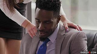 Joseline Kelly pounds hard on a massive cock