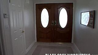 Watch me worship suck and ride this stranger's huge cock