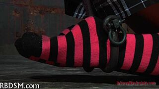 Intense Whipping Ignites Sadomasochistic Ecstasy Thrills