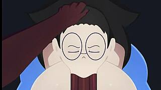 Drunken busty Argentine teen whore slurps sloppy blowjob at party!