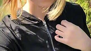 check out asian ladyboy lexi faith strutting in stockings during her fun summer outdoor vlog adventure