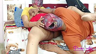 Young indian pinky grinds man's face into her juicy wet pussy