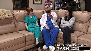 lesbian hitachi vibes make ditria rose squirt nonstop pov 😍🔥💦