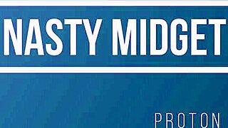 Nasty Midget Suggestively Sucks Proton's Pulsing Cock Deep
