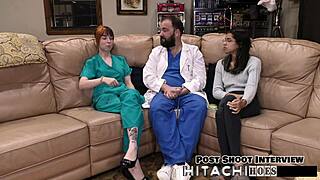 lesbian hitachi vibes make ditria rose squirt nonstop pov 😍🔥💦