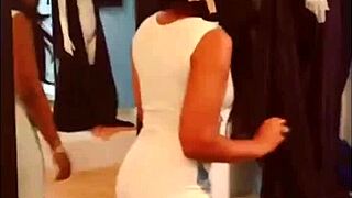 Ashanti's Hot Ebony Ass and Big Tits Tease in Instagram Clips