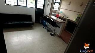 my social media fan drops by to fuck me hard while hubby is out, then he walks in on us!