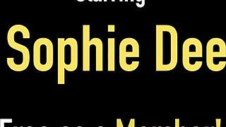 sophie dee slips off her bikini and enjoys some playful solo time with her favorite toy