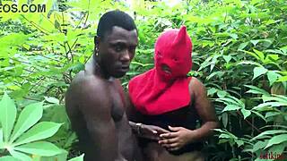 Nigerian Farmers Explode In Emotional Rough Wet Passionate Sex