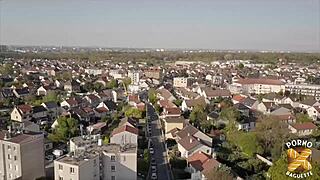 MONICA And GEORGIA'S Massive Tits Explode In Wild French FFM Threesome