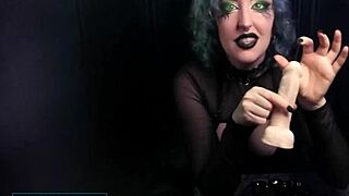 MISS FAITH RAE hexes cock with sadistic witch CBT magic