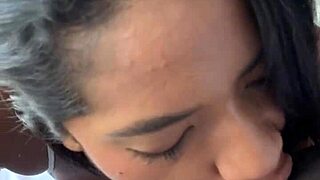 Watch Me Devour His Cock with Deep Throat Slurps Before I Go - Amateur Heat!