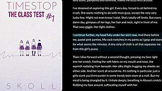 timestop classroom face fucking frenzy erupts