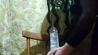 Lady Alice's Wild Compilation: Massive Dildo Deep in Anal with Lingerie Heels