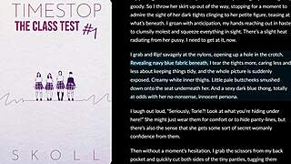 timestop classroom face fucking frenzy erupts