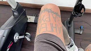 Fucking Hot Gym Babe Bent Over Post-Workout