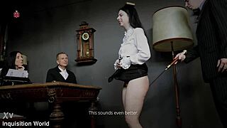 judith's humiliating maid spanking ordeal unfolds