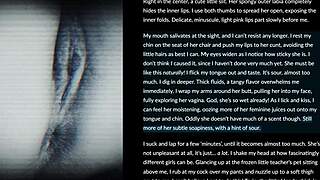 timestop classroom face fucking frenzy erupts