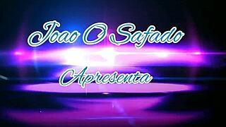 Fada Mel savors thick ebony shemale cock in heated interracial suck