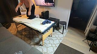 gigi breeze's throat gagging on thick cock during intense deepthroat massage choke fest