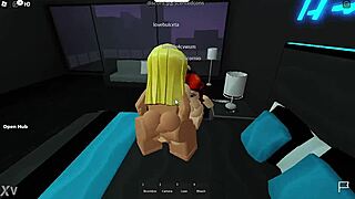 Roblox furry babes dive into wild lesbian pussy play